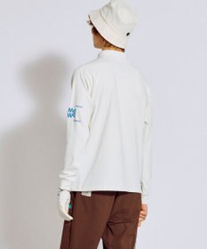 PW CIRCULUS 【吸水速乾 / UV遮蔽率99.5% UVカット / ストレッチ】【MEN】ロングスリーブ ポケットモックT ゴルフ