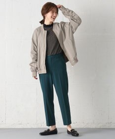 ANY 【ウエストゴム/リントラク加工/裏起毛/ストレッチ】シークレットウォーム　テーパードパンツ