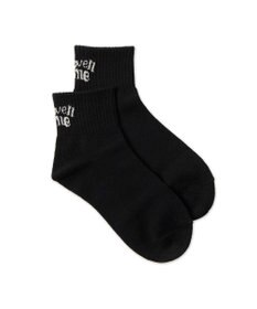 WEGO バックロゴアンクルソックス