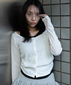 WEGO カーデドッキングレイヤードロンT