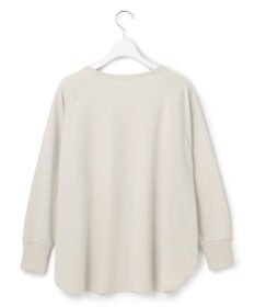 23区 【SLOW】コンパクトシングルジャージー ポンチョ風 Tシャツ