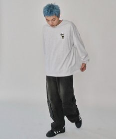 WEGO 【ユニセックス着用ITEM】別注BENDAVISワンポイントT（LS）