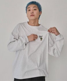 WEGO 【ユニセックス着用ITEM】別注BENDAVISワンポイントT（LS）