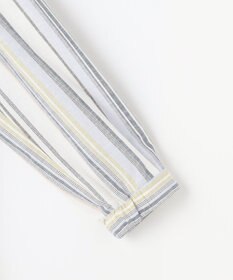 J.PRESS LADIES リネンMIX ストライプ スッキパー ブラウス