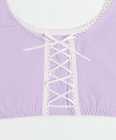 WEGO 【ハーフトップ＆ショーツセット】Liliane　Ciel　　レースアップリボン