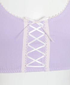 WEGO 【ハーフトップ＆ショーツセット】Liliane　Ciel　　レースアップリボン