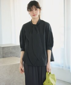 #Newans 【洗濯機可能/シワになりにくい】ラビットタイシャツ ブラック