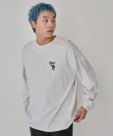 WEGO 【ユニセックス着用ITEM】別注BENDAVISワンポイントT（LS）