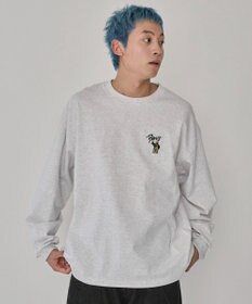 WEGO 【ユニセックス着用ITEM】別注BENDAVISワンポイントT（LS）