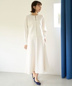 UNFILO 【新色登場】BEAUTY FORM JERSEY セミフレアスカート