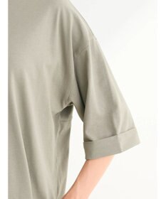 Green Parks ５分袖裾シアードッキングチュニック