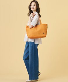 J.PRESS LADIES 【完全受注生産】ポーチ付き キャンバス トートバッグ