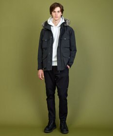 JOSEPH ABBOUD MOUNTAIN 【撥水/ライナードッキング対応】スライバー カモフラージュコンビ パーカー