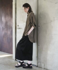 YECCA VECCA ストリングデザインシャツ