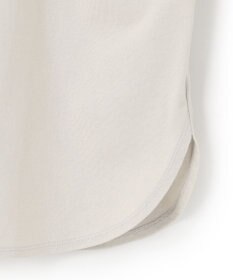 23区 【SLOW】コンパクトシングルジャージー ポンチョ風 Tシャツ