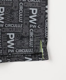 PW CIRCULUS 【MEN】PW LOGO 総柄ポロシャツ ゴルフ