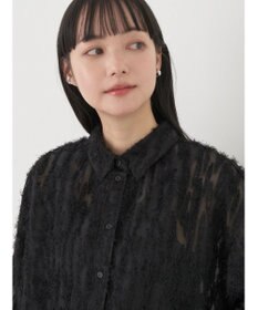 earth music&ecology ジャガードシャツ