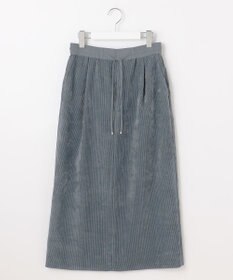 自由区 L 【17号サイズまで展開・SHIHOさん着用】ソフトコーデュロイ スカート