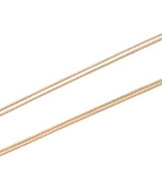 earth music&ecology レイヤードチェーンメダリオンネックレス