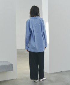 YECCA VECCA レースヘムロングシャツ