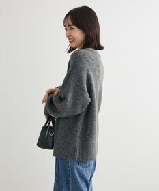 Green Parks ｆｕｗａっと袖パフニットプルオーバー