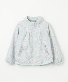 ANY KIDS 裾ペプラム 花柄 ブルゾン