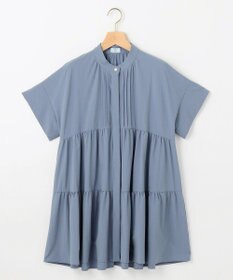 組曲 S スーパーライトストレッチティアード ブラウス