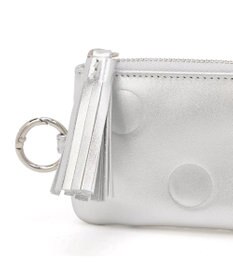 UNBILLION ペルケ perche / ドット型押し・ジャバラカマルチケース