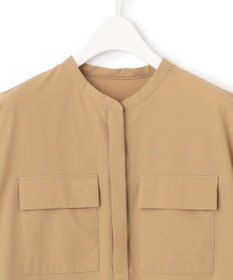 ICB 【接触冷感・UVカット・撥水・洗える】 プルーフ4WAYタフタ ブラウス