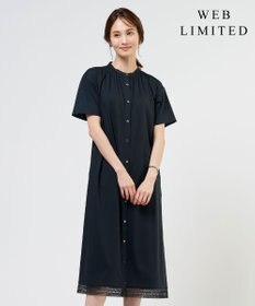 J.PRESS LADIES L 【WEB限定】プレーティングジャージー ワンピース
