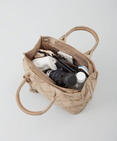 J.PRESS LADIES 【2way・撥水】ボンディングキルト トート バッグ