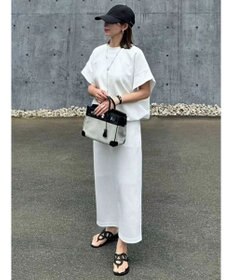 Green Parks バックスリットポンチスカート