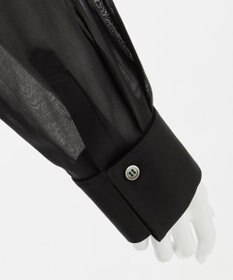 23区 L 【エステータ】コットンオーガンジー ドレスシャツ