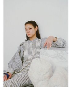 Green Parks ＫＢＦ　ストライプシャツワンピース