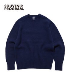 J.PRESS MEN 【J.PRESS ORIGINALS】【UNISEX】Shaggy Saddle Crew Neck Sweater