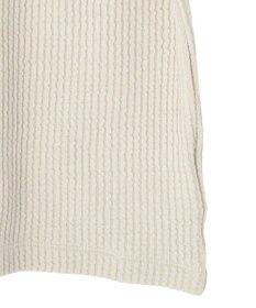 earth music&ecology 【予約】アシメ釦ツイストテレコカットソー