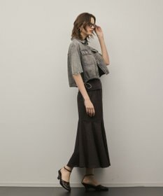 GRACE CONTINENTAL チェックマーメイドスカート