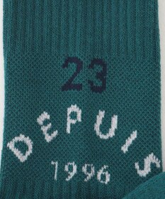 23区GOLF 【MEN】バックロゴ ハーフソックス