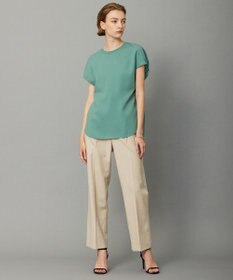 ICB L 【接触冷感・速乾・洗える】T.R.Liプレーンウィーブ ストレートパンツ