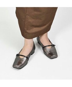 MODE ET JACOMO <MODE ET JACOMO>スクエアトゥメリージェーンパンプス