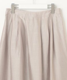 J.PRESS LADIES 【洗える】シアーソフトカールマイヤー タック スカート