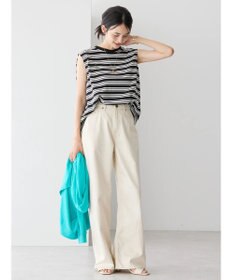 AMERICAN HOLIC 接触冷感ショルダータックノースリーブプルオーバー