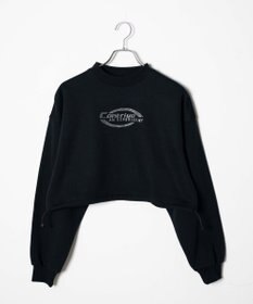 WEGO 裏起毛ドロストショートスウェット