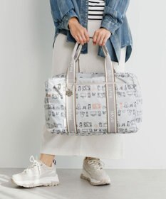 ACE BAGS & LUGGAGE HAyU × ace.  フォールディング 折り畳みボストンバッグ 猫柄 32L 17863