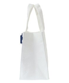 Maison de FLEUR ラインリボンジャカードスクエアトートバッグ