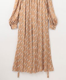 GRACE CONTINENTAL バックシャンリップドレス