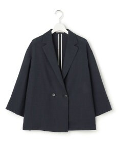 ICB ドライアセテートスラブ 8分袖ジャケット