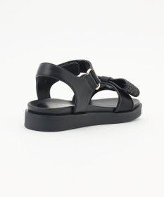 TOCCA GLITTER RIBBON FLAT SANDALS サンダル