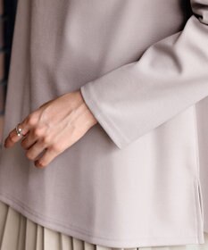 Tiaclasse 【洗える】キーネックカットソートップス