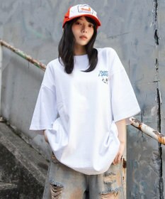 WEGO 【ユニセックス着用ITEM/SMLサイズ展開】別注BENDAVISグラフィックT（SS）
